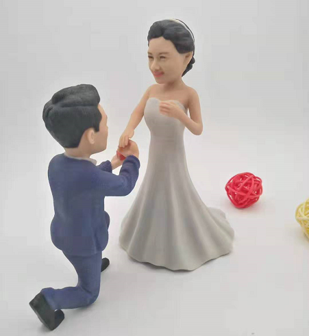 結婚紀念玩偶真人人像打印 結婚紀念玩偶真人人像打印